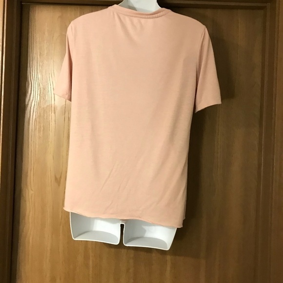 Hippie laundry pink shirt with knot - M - Picture 3 of 5